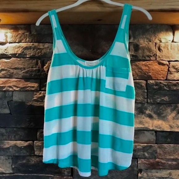 Striped, Flowy Billabong Tank Top - Picture 4 of 5